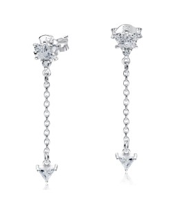 Silver Stud Earring STS-5079